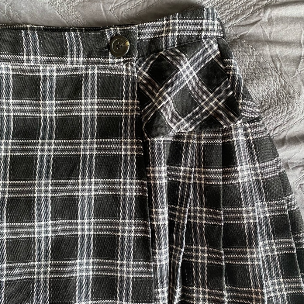 Plaid Skirt